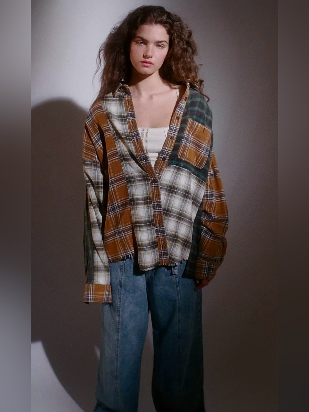Urban Outfitters BDG Ted Patchwork Flannel - Picture 4 of 9